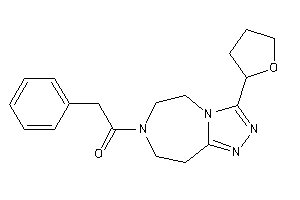 Image of 2-phenyl-1-[3-(tetrahydrofuryl)-5,6,8,9-tetrahydro-[1,2,4]triazolo[3,4-g][1,4]diazepin-7-yl]ethanone