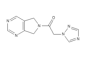 1-(5,7-dihydropyrrolo[3,4-d]pyrimidin-6-yl)-2-(1,2,4-triazol-1-yl)ethanone