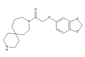 Image of 2-(1,3-benzodioxol-5-yloxy)-1-(3,10-diazaspiro[5.6]dodecan-10-yl)ethanone