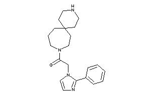 Image of 1-(3,10-diazaspiro[5.6]dodecan-10-yl)-2-(2-phenylimidazol-1-yl)ethanone
