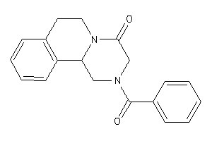 2-benzoyl-3,6,7,11b-tetrahydro-1H-pyrazino[2,1-a]isoquinolin-4-one