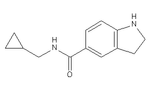 N-(cyclopropylmethyl)indoline-5-carboxamide