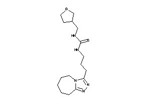 1-(tetrahydrofuran-3-ylmethyl)-3-[3-(6,7,8,9-tetrahydro-5H-[1,2,4]triazolo[4,3-a]azepin-3-yl)propyl]urea