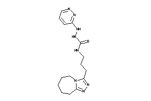 1-(pyridazin-3-ylamino)-3-[3-(6,7,8,9-tetrahydro-5H-[1,2,4]triazolo[4,3-a]azepin-3-yl)propyl]urea