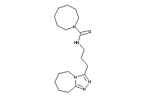 N-[3-(6,7,8,9-tetrahydro-5H-[1,2,4]triazolo[4,3-a]azepin-3-yl)propyl]azocane-1-carboxamide