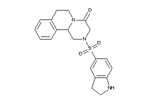Image of 2-indolin-5-ylsulfonyl-3,6,7,11b-tetrahydro-1H-pyrazino[2,1-a]isoquinolin-4-one