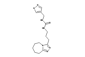 Image of 1-(isoxazol-4-ylmethyl)-3-[3-(6,7,8,9-tetrahydro-5H-[1,2,4]triazolo[4,3-a]azepin-3-yl)propyl]urea