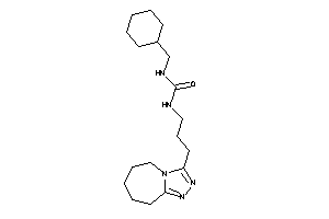 1-(cyclohexylmethyl)-3-[3-(6,7,8,9-tetrahydro-5H-[1,2,4]triazolo[4,3-a]azepin-3-yl)propyl]urea