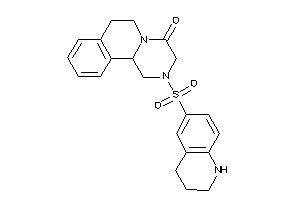 Image of 2-(1,2,3,4-tetrahydroquinolin-6-ylsulfonyl)-3,6,7,11b-tetrahydro-1H-pyrazino[2,1-a]isoquinolin-4-one