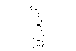 Image of 1-[3-(6,7,8,9-tetrahydro-5H-[1,2,4]triazolo[4,3-a]azepin-3-yl)propyl]-3-(thiazol-5-ylmethyl)urea