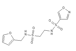Image of N-[2-(2-furfurylsulfamoyl)ethyl]isoxazole-4-sulfonamide