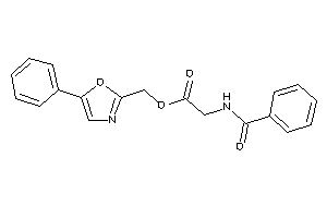 Image of 2-benzamidoacetic Acid (5-phenyloxazol-2-yl)methyl Ester