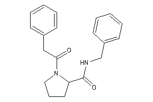 Image of N-benzyl-1-(2-phenylacetyl)pyrrolidine-2-carboxamide