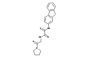 N'-(9H-fluoren-2-yl)-N-(2-keto-2-pyrrolidino-ethyl)oxamide