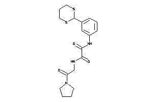 N'-[3-(1,3-dithian-2-yl)phenyl]-N-(2-keto-2-pyrrolidino-ethyl)oxamide
