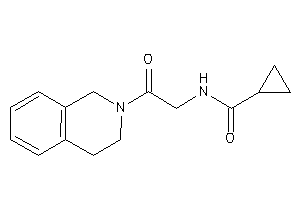 Image of N-[2-(3,4-dihydro-1H-isoquinolin-2-yl)-2-keto-ethyl]cyclopropanecarboxamide