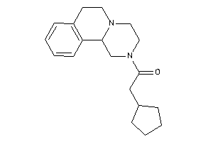 1-(1,3,4,6,7,11b-hexahydropyrazino[2,1-a]isoquinolin-2-yl)-2-cyclopentyl-ethanone
