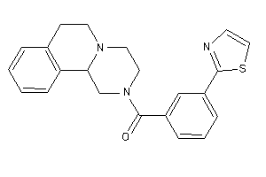 1,3,4,6,7,11b-hexahydropyrazino[2,1-a]isoquinolin-2-yl-(3-thiazol-2-ylphenyl)methanone