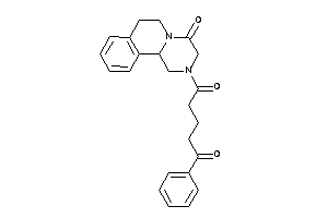 Image of 1-(4-keto-3,6,7,11b-tetrahydro-1H-pyrazino[2,1-a]isoquinolin-2-yl)-5-phenyl-pentane-1,5-dione