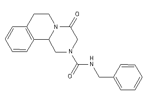 N-benzyl-4-keto-3,6,7,11b-tetrahydro-1H-pyrazino[2,1-a]isoquinoline-2-carboxamide