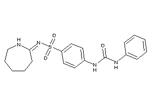 1-[4-(azepan-2-ylideneamino)sulfonylphenyl]-3-phenyl-urea