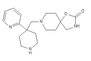 8-[[4-(2-pyridyl)-4-piperidyl]methyl]-4-oxa-2,8-diazaspiro[4.5]decan-3-one