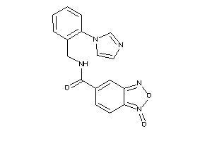 Image of N-(2-imidazol-1-ylbenzyl)-1-keto-benzofurazan-5-carboxamide
