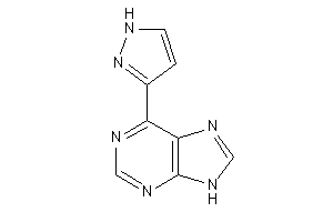 6-(1H-pyrazol-3-yl)-9H-purine