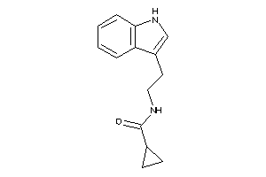 Image of N-[2-(1H-indol-3-yl)ethyl]cyclopropanecarboxamide