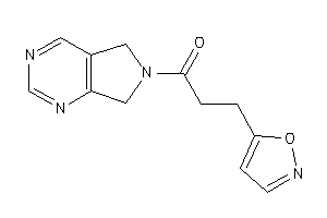 1-(5,7-dihydropyrrolo[3,4-d]pyrimidin-6-yl)-3-isoxazol-5-yl-propan-1-one