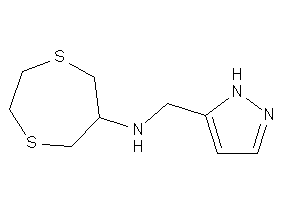 Image of 1,4-dithiepan-6-yl(1H-pyrazol-5-ylmethyl)amine