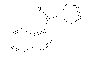 Pyrazolo[1,5-a]pyrimidin-3-yl(3-pyrrolin-1-yl)methanone