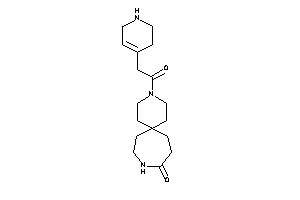 Image of 3-[2-(1,2,3,6-tetrahydropyridin-4-yl)acetyl]-3,10-diazaspiro[5.6]dodecan-9-one