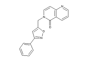 6-[(3-phenylisoxazol-5-yl)methyl]-1,6-naphthyridin-5-one