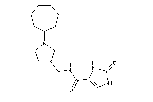 N-[(1-cycloheptylpyrrolidin-3-yl)methyl]-2-keto-4-imidazoline-4-carboxamide