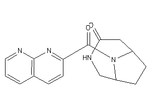 9-(1,8-naphthyridine-2-carbonyl)-4,9-diazabicyclo[4.2.1]nonan-3-one