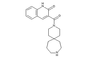 3-(3,9-diazaspiro[5.6]dodecane-3-carbonyl)carbostyril