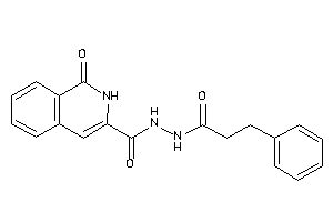 N'-hydrocinnamoyl-1-keto-2H-isoquinoline-3-carbohydrazide