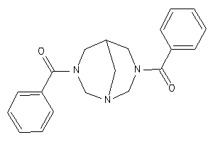 Image of (3-benzoyl-1,3,7-triazabicyclo[3.3.1]nonan-7-yl)-phenyl-methanone