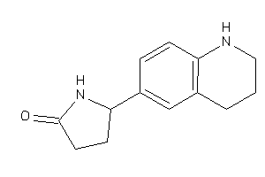 Image of 5-(1,2,3,4-tetrahydroquinolin-6-yl)-2-pyrrolidone