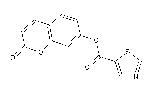 Image of Thiazole-5-carboxylic Acid (2-ketochromen-7-yl) Ester