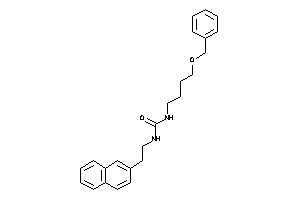 1-(4-benzoxybutyl)-3-[2-(2-naphthyl)ethyl]urea