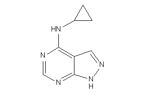 Cyclopropyl(1H-pyrazolo[3,4-d]pyrimidin-4-yl)amine