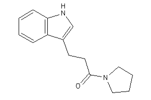 3-(1H-indol-3-yl)-1-pyrrolidino-propan-1-one