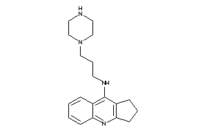 Image of 2,3-dihydro-1H-cyclopenta[b]quinolin-9-yl(3-piperazinopropyl)amine