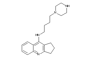 2,3-dihydro-1H-cyclopenta[b]quinolin-9-yl(4-piperazinobutyl)amine