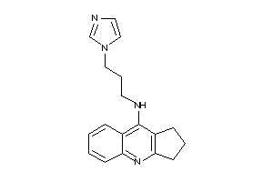 2,3-dihydro-1H-cyclopenta[b]quinolin-9-yl(3-imidazol-1-ylpropyl)amine