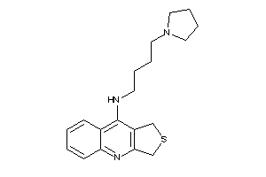 Image of 1,3-dihydrothieno[3,4-b]quinolin-9-yl(4-pyrrolidinobutyl)amine