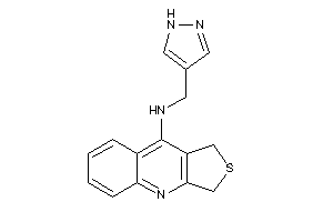 1,3-dihydrothieno[3,4-b]quinolin-9-yl(1H-pyrazol-4-ylmethyl)amine