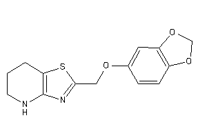 Image of 2-(1,3-benzodioxol-5-yloxymethyl)-4,5,6,7-tetrahydrothiazolo[4,5-b]pyridine
